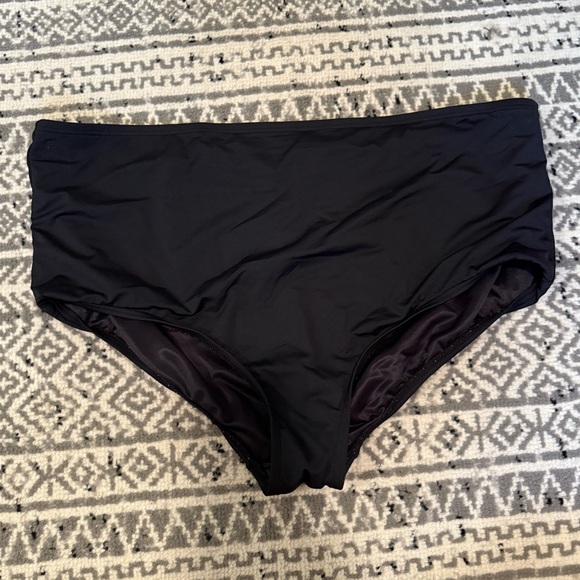Lands' End Women's Classic Black Swim Bottoms Size 2X - Picture 1 of 3